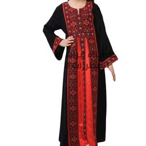 Palestinian Traditional Girls Thobe Dress